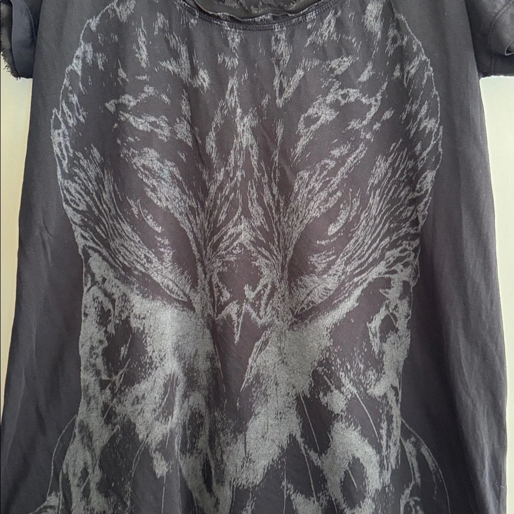 Barbara Bui Black Graphic Top - Picture 3 of 16